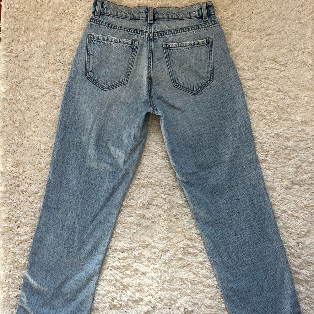 Garage Light Blue Boyfriend Jeans